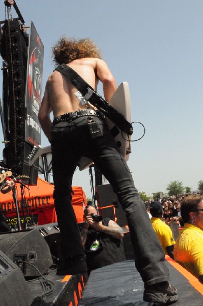 Airbourne at the Mayhem Festival Verizon Wireless Amphitheater