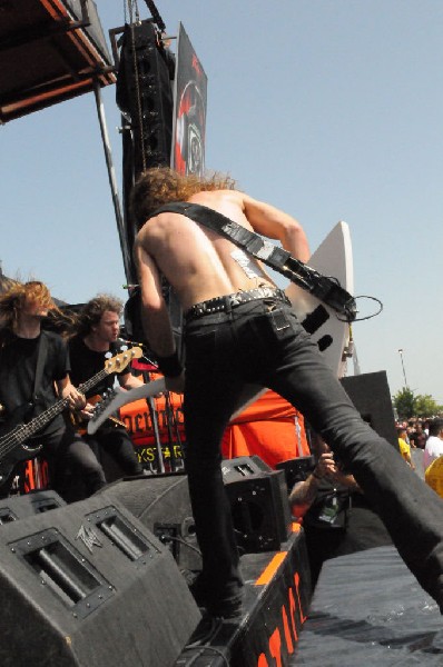 Airbourne at the Mayhem Festival Verizon Wireless Amphitheater