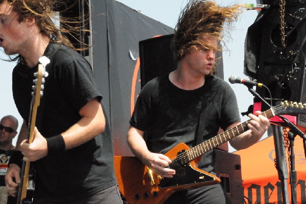 Airbourne at the Mayhem Festival Verizon Wireless Amphitheater