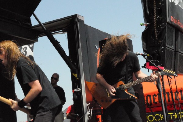 Airbourne at the Mayhem Festival Verizon Wireless Amphitheater