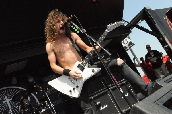 Airbourne at the Mayhem Festival Verizon Wireless Amphitheater