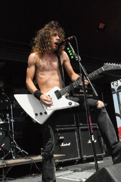 Airbourne at the Mayhem Festival Verizon Wireless Amphitheater