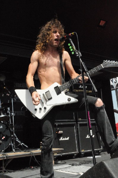 Airbourne at the Mayhem Festival Verizon Wireless Amphitheater