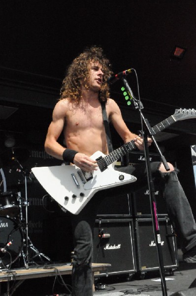 Airbourne at the Mayhem Festival Verizon Wireless Amphitheater