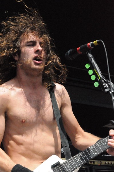 Airbourne at the Mayhem Festival Verizon Wireless Amphitheater