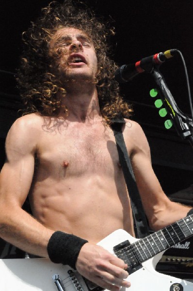 Airbourne at the Mayhem Festival Verizon Wireless Amphitheater