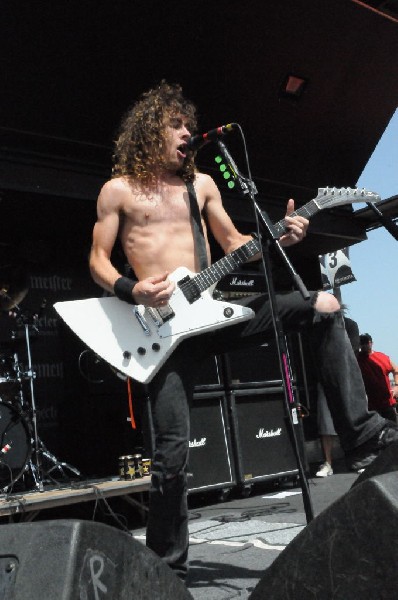 Airbourne at the Mayhem Festival Verizon Wireless Amphitheater