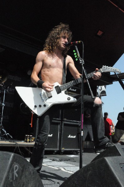 Airbourne at the Mayhem Festival Verizon Wireless Amphitheater