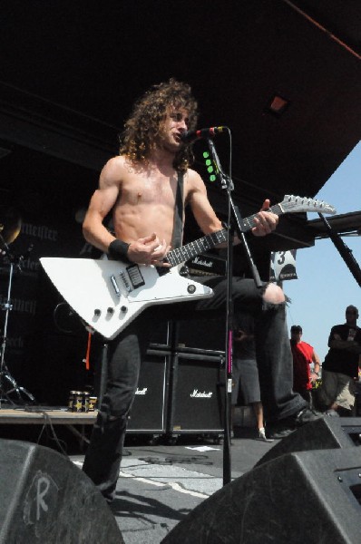 Airbourne at the Mayhem Festival Verizon Wireless Amphitheater