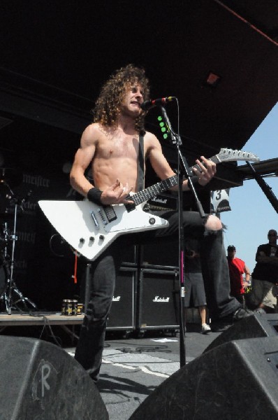 Airbourne at the Mayhem Festival Verizon Wireless Amphitheater