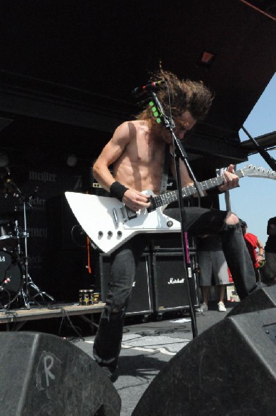 Airbourne at the Mayhem Festival Verizon Wireless Amphitheater