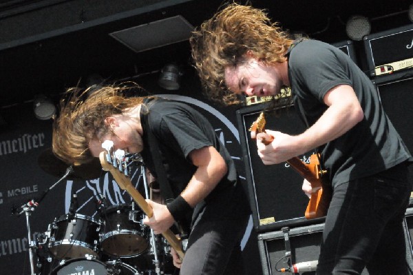 Airbourne at the Mayhem Festival Verizon Wireless Amphitheater