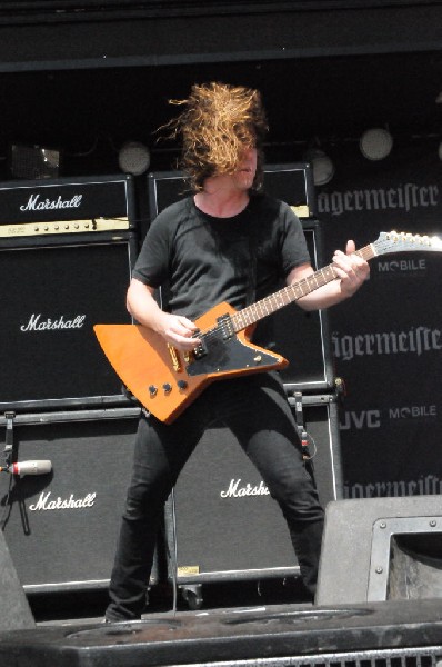Airbourne at the Mayhem Festival Verizon Wireless Amphitheater