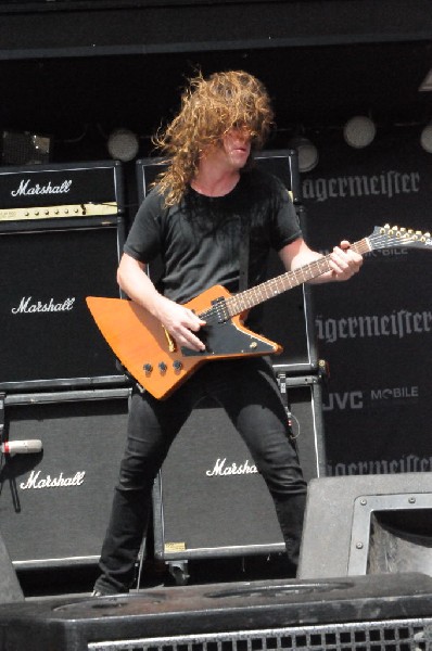 Airbourne at the Mayhem Festival Verizon Wireless Amphitheater