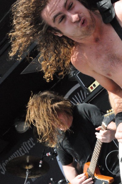 Airbourne at the Mayhem Festival Verizon Wireless Amphitheater