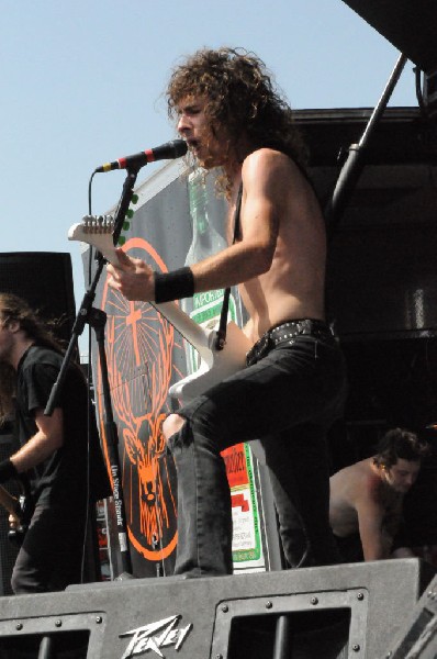 Airbourne at the Mayhem Festival Verizon Wireless Amphitheater