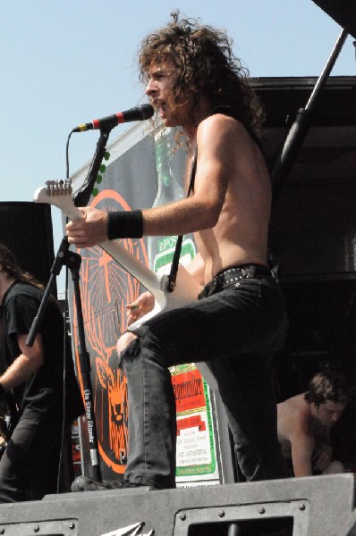 Airbourne at the Mayhem Festival Verizon Wireless Amphitheater