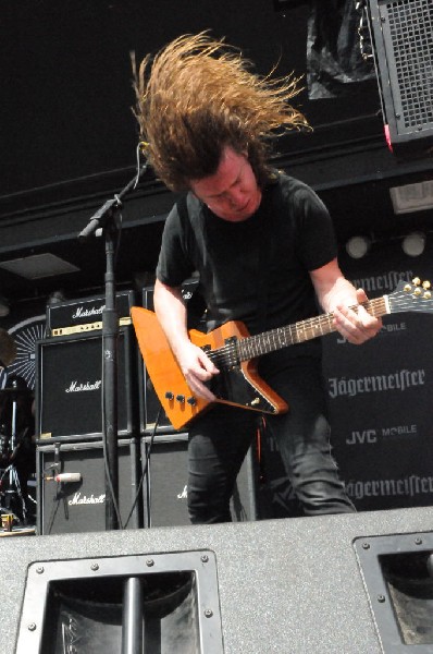 Airbourne at the Mayhem Festival Verizon Wireless Amphitheater