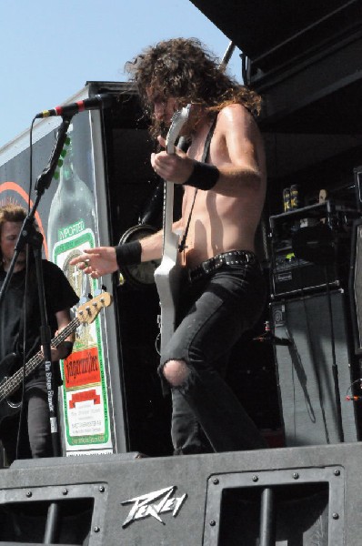 Airbourne at the Mayhem Festival Verizon Wireless Amphitheater