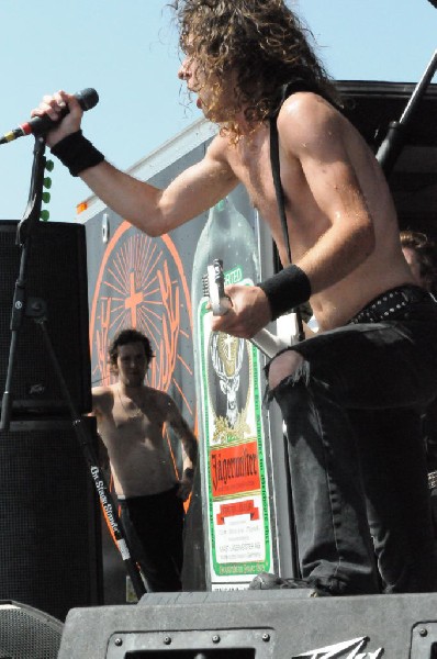 Airbourne at the Mayhem Festival Verizon Wireless Amphitheater