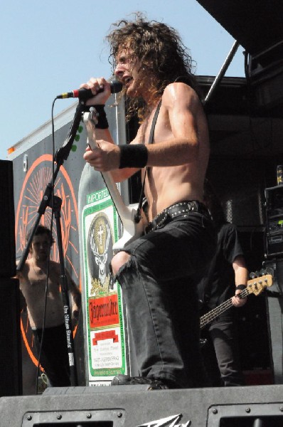 Airbourne at the Mayhem Festival Verizon Wireless Amphitheater