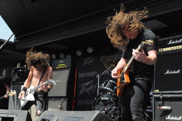 Airbourne at the Mayhem Festival Verizon Wireless Amphitheater