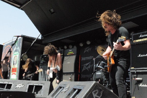 Airbourne at the Mayhem Festival Verizon Wireless Amphitheater