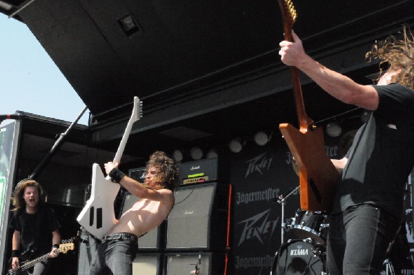Airbourne at the Mayhem Festival Verizon Wireless Amphitheater