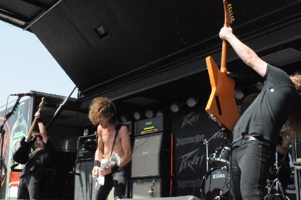Airbourne at the Mayhem Festival Verizon Wireless Amphitheater