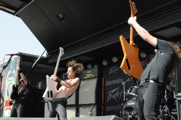 Airbourne at the Mayhem Festival Verizon Wireless Amphitheater