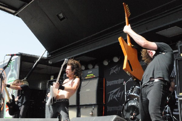 Airbourne at the Mayhem Festival Verizon Wireless Amphitheater
