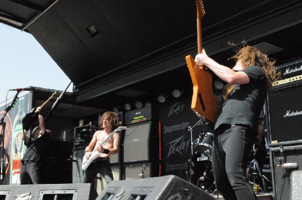 Airbourne at the Mayhem Festival Verizon Wireless Amphitheater