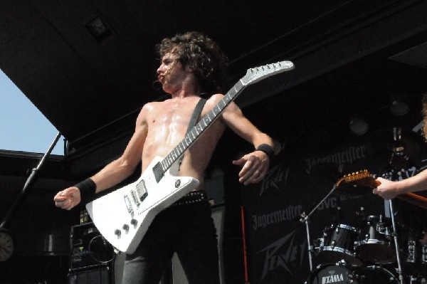 Airbourne at the Mayhem Festival Verizon Wireless Amphitheater