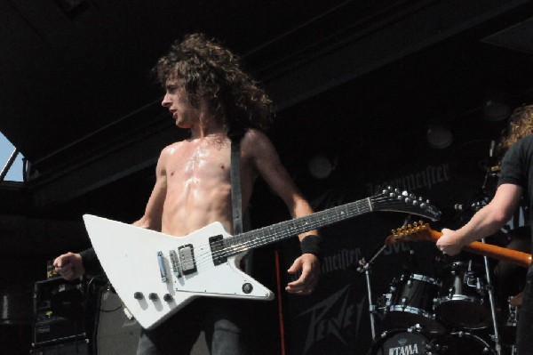 Airbourne at the Mayhem Festival Verizon Wireless Amphitheater