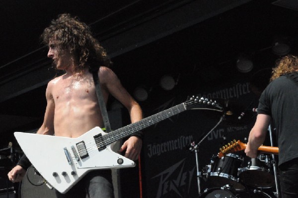 Airbourne at the Mayhem Festival Verizon Wireless Amphitheater