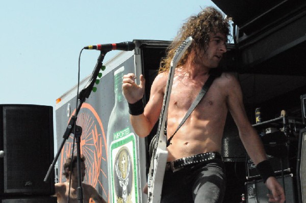 Airbourne at the Mayhem Festival Verizon Wireless Amphitheater