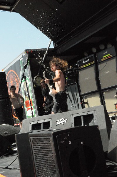 Airbourne at the Mayhem Festival Verizon Wireless Amphitheater