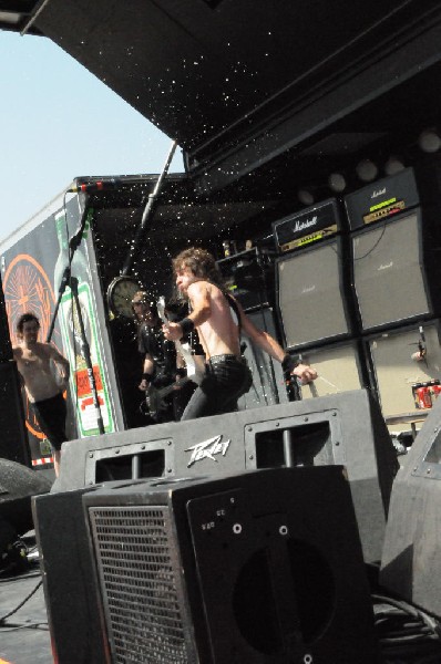 Airbourne at the Mayhem Festival Verizon Wireless Amphitheater