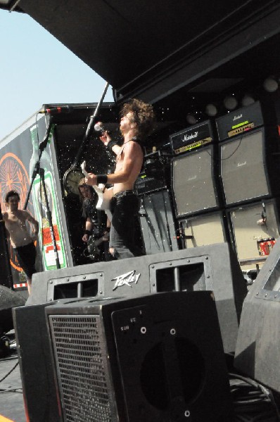 Airbourne at the Mayhem Festival Verizon Wireless Amphitheater