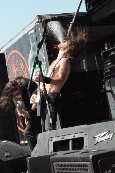 Airbourne at the Mayhem Festival Verizon Wireless Amphitheater