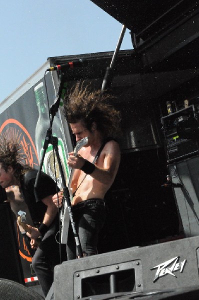 Airbourne at the Mayhem Festival Verizon Wireless Amphitheater