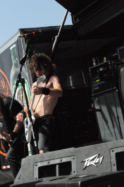 Airbourne at the Mayhem Festival Verizon Wireless Amphitheater