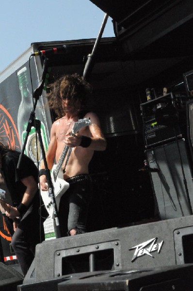 Airbourne at the Mayhem Festival Verizon Wireless Amphitheater