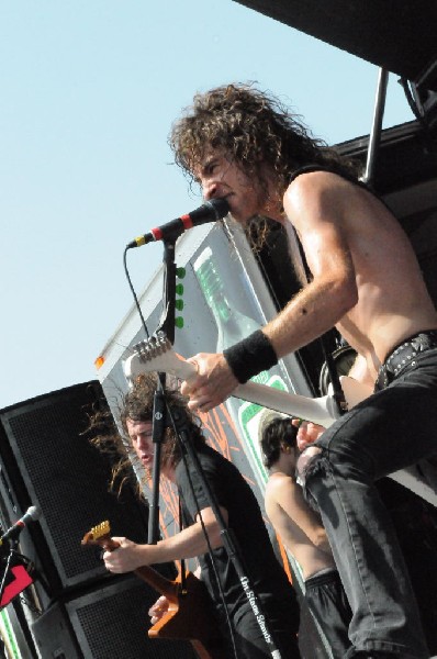 Airbourne at the Mayhem Festival Verizon Wireless Amphitheater
