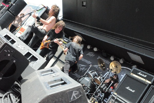 Airbourne at the Mayhem Festival Verizon Wireless Amphitheater