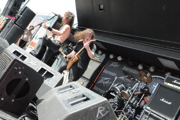 Airbourne at the Mayhem Festival Verizon Wireless Amphitheater
