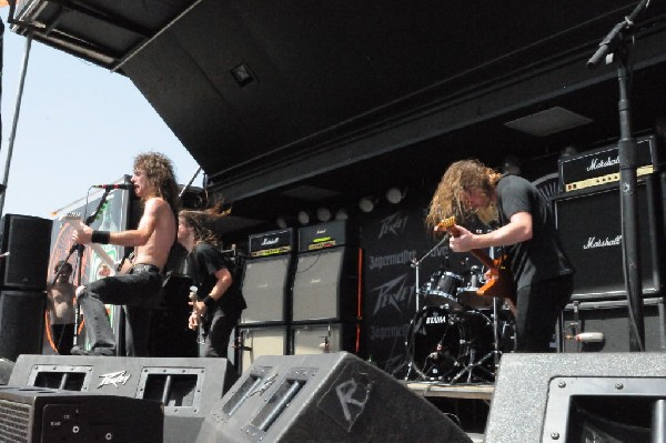 Airbourne at the Mayhem Festival Verizon Wireless Amphitheater
