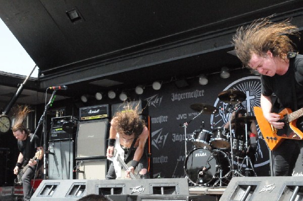 Airbourne at the Mayhem Festival Verizon Wireless Amphitheater