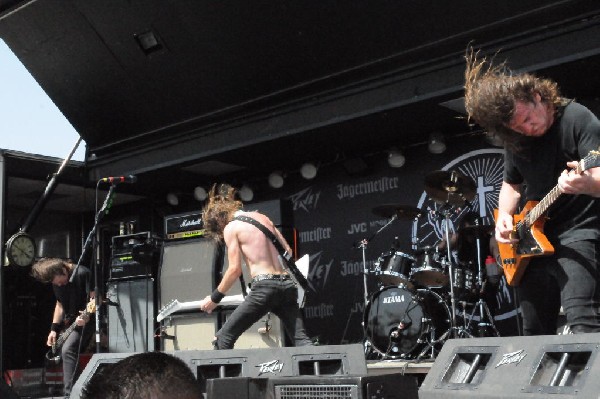 Airbourne at the Mayhem Festival Verizon Wireless Amphitheater
