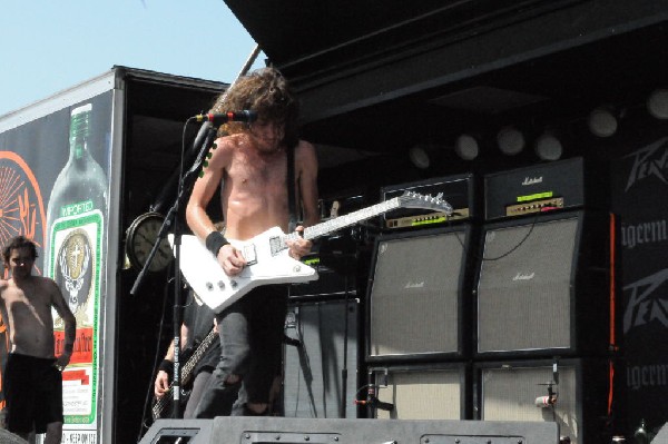 Airbourne at the Mayhem Festival Verizon Wireless Amphitheater